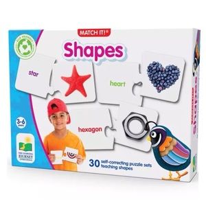 Learning Journey Match It! Shapes Puzzles (NWT)